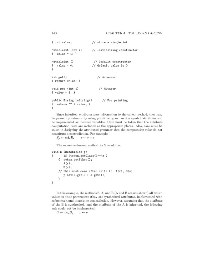 Compiler Design: Theory, Tools, and Examples - Page 140